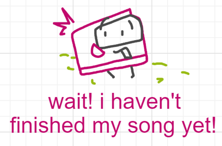 A panel from What's The Point, episode five of the Board Boards object show by Furretwalk/WalkingFurret.